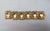 Metal Vintage 1994 Signed Napier Goldtone Black Oval Intaglio Link Bracelet For Sale - Image 7 of 7