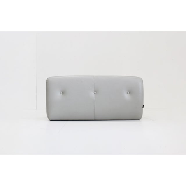 Grey Leather Kali Sofa by Michel Ducaroy for Ligne Roset For Sale - Image 9 of 15