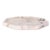 Modern Artifacts Trading Company Octagonal Marble Tray in White For Sale - Image 3 of 3