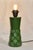 Dark Green Secle Lamp For Sale - Image 3 of 10