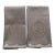 Le Jacquard Francais-Taupe Cotton Guest Towels-Set 2 For Sale