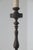 Vintage Art Deco Italian Bronze Candlesticks Table Lamps, 1930, Set of 2 For Sale - Image 3 of 13
