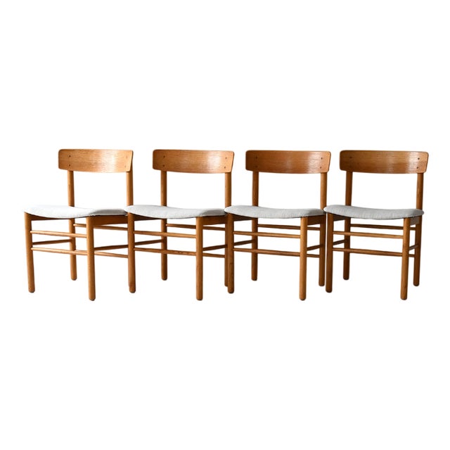 Vintage Danish Chairs from Farstrup Møbler, 1956, Set of 4 For Sale