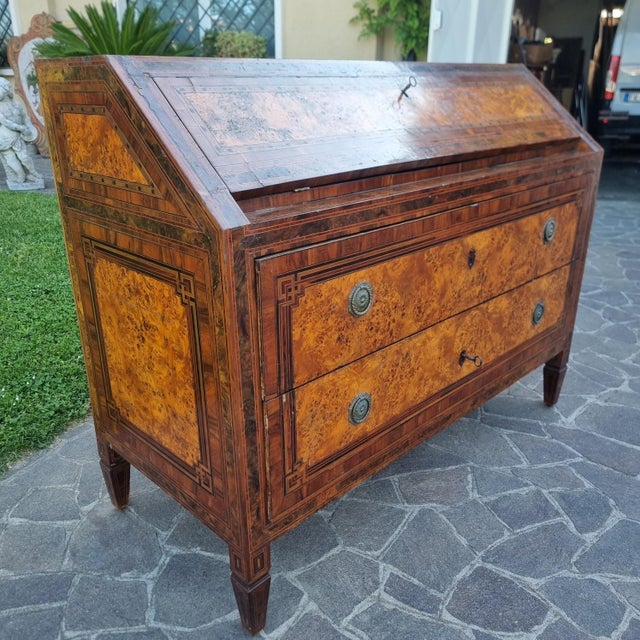 Mid 18th Century Antique Louis XVI Desk from Rolo, 1760 For Sale - Image 5 of 16