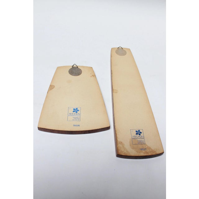 Mid-Century Modern Set of Two Vintage Swiss Pressed and Dried Floral / Herbier Art Panels by Reichlin For Sale - Image 3 of 13