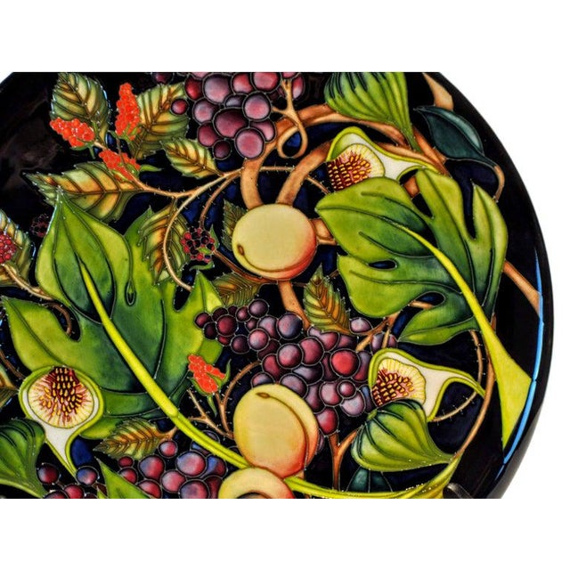 Moorcroft Pottery Queens Choice Charger 787/14 by Emma Bossons, Circa