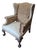 Edwardian Mahogany Wingchair, 1900 For Sale