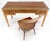 Vintage Mid Century c1970s Wicker Low Profile 3 Drawer Desk Console Mint For Sale - Image 12 of 13