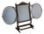 Vintage Silver Plated Table Mirror, 1890s For Sale