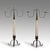 Wood Spanish Baroque Style Twisted Wood & Iron Floor Candlesticks - Pair For Sale - Image 7 of 7