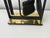 Metal Modernist Styled After Pilgrim Mfg. Brass and Wrought Iron Fireplace Tools For Sale - Image 7 of 8
