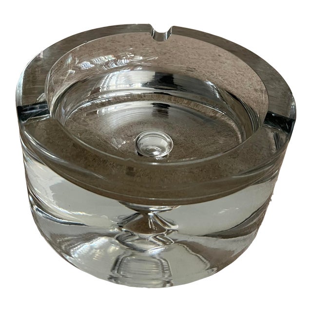 Vintage Glass Ashtray Chairish