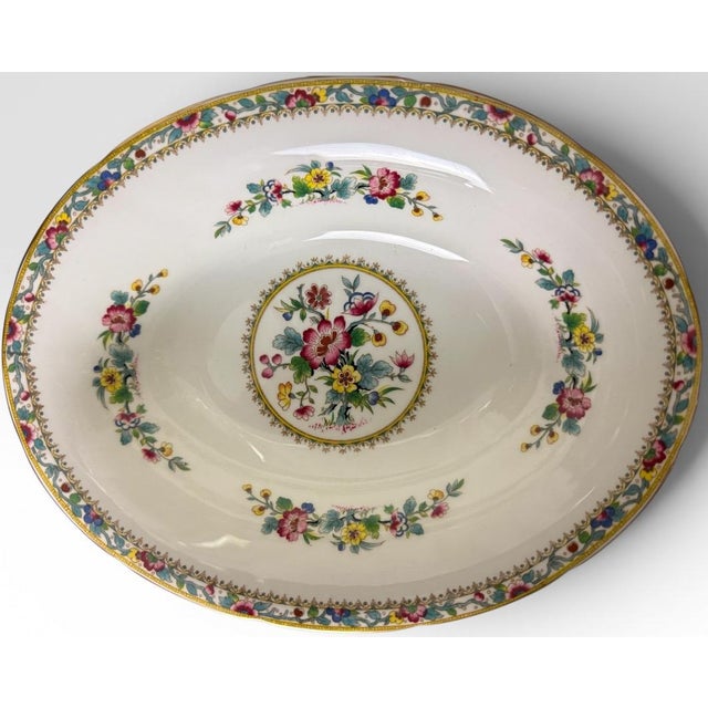 Mid 20th Century Vintage Coalport Ming Rose Bone China Dinnerware Set - 93 Pieces For Sale - Image 5 of 18