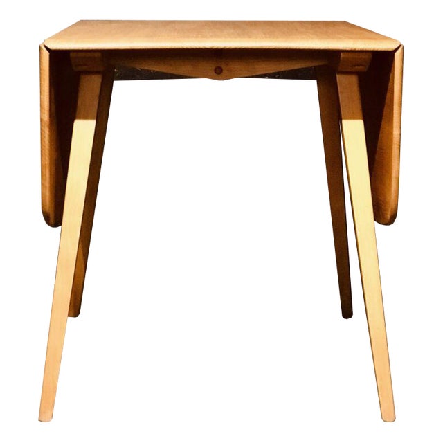 Table with Folding Wings in Elm and Beech by Lucian Ercolani for Ercol, 1960s For Sale