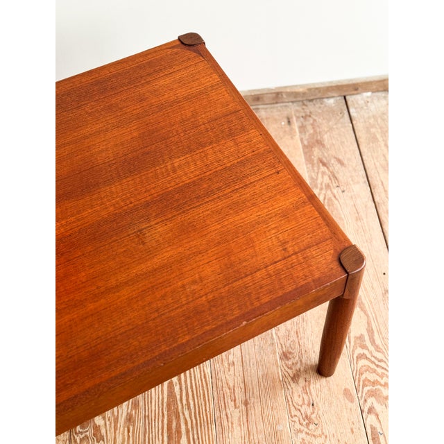 Mid-Century Modern Danish Teak Coffee Table, 1950s For Sale - Image 10 of 13