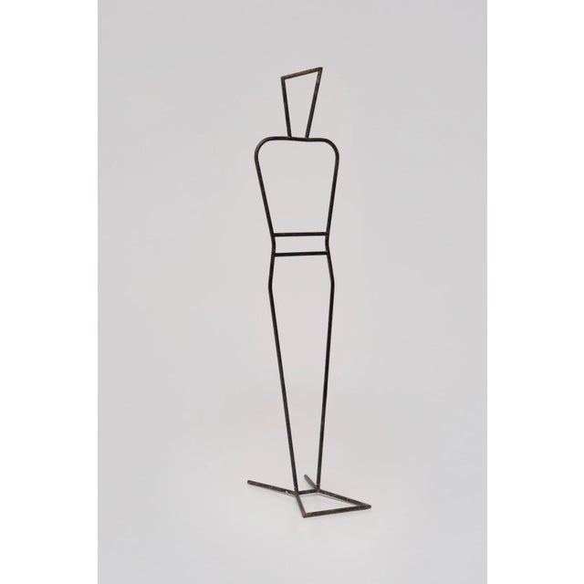 1960s Figurative Steel Mannequin Clothes Stand, 1960s For Sale - Image 5 of 10