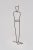 1960s Figurative Steel Mannequin Clothes Stand, 1960s For Sale - Image 5 of 10