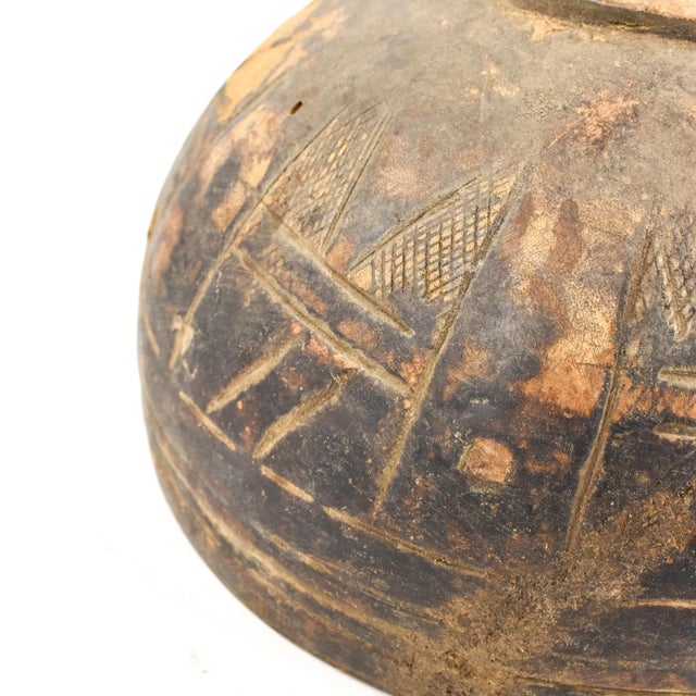 Wood Early 20th Century Nupe Wood Bowl Nigeria For Sale - Image 7 of 7