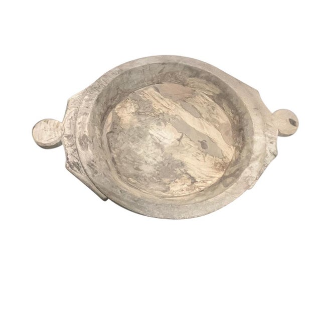 1970s Vintage Wooden Parat Bowl For Sale - Image 5 of 5