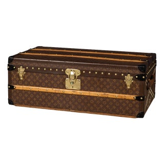 Vintage Cabin Trunk in Monogram Canvas from Louis Vuitton, 1930 For Sale