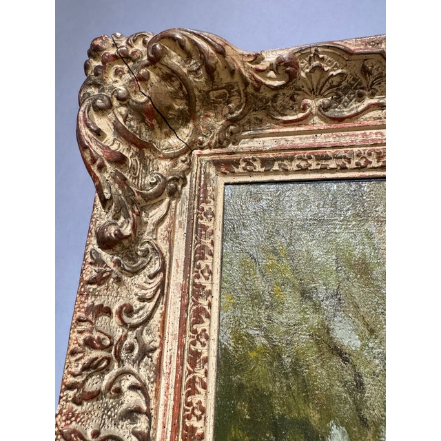 Oil Painting, River Landscape by George Thompson Pritchard For Sale - Image 9 of 10