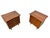 Kent Coffey Mid-Century Modern Kent Coffey "The Greenbrier" Walnut Nightstands - Set of 2 For Sale - Image 4 of 9