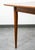 Mid Century Modern Dining Table Walnut Extension X2 Leafs Vintage Denmark MCM For Sale - Image 9 of 12