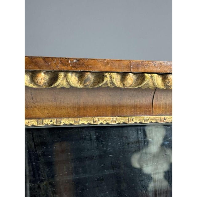 Antique French Mirror in Mahogany, 1800s For Sale - Image 12 of 14