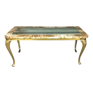 19th Century Grand Tour Bronze and Marble Low Table