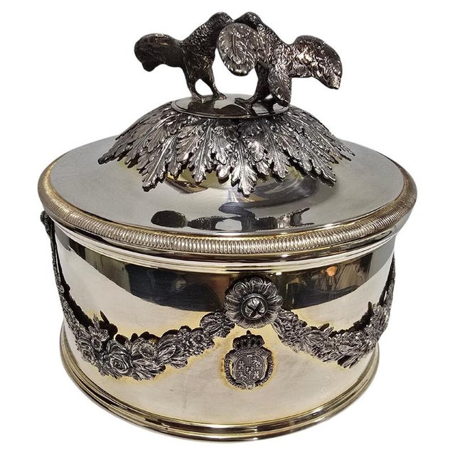 Spanish Royal Silver Box by Yanes, 1960 For Sale - Image 10 of 10