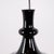 Etude Pendant Light in Black Glass by Michael Bang for Holmegaard, 1970s For Sale - Image 3 of 8