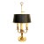 Vintage Solid Brass 3-Arm Bouillotte Lamp - Made in Italy For Sale