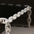 Metal Brutalist Chain Link Coffee Table with Smoked Glass, France, 1970s For Sale - Image 7 of 14