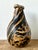 Brutalist Vintage Boho Artisanal Pigmented Plaster Scagliola Vase For Sale - Image 3 of 12