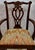 Late 20th Century Chippendale Hand Carved Mahogany Dining Chairs -Set of 8 For Sale - Image 4 of 7