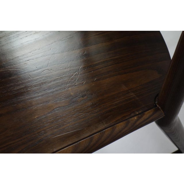 Robin Chairs in Chestnut by Massimo Iosa Ghini for Calligaris, 1989, Set of 4 For Sale - Image 17 of 18