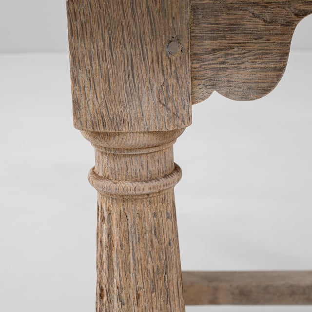 20th Century French Oak Folding Table For Sale - Image 10 of 18
