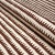 Asian Schumacher Corfu Stripe Fabric in Brown For Sale - Image 3 of 3