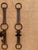 Hermès Pair Faux Leather Metal Candle Sconces (After Jacques Adnet) Horse Bridle Hermès For Sale - Image 4 of 8