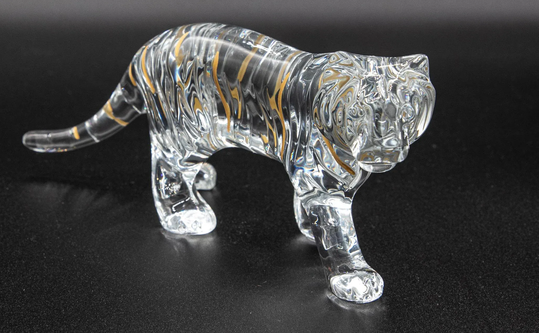 Baccarat Crystal Zodiac Tiger 2022 Figurine by Allison Hawkes With