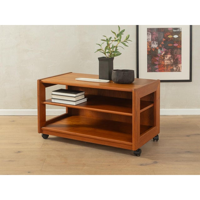 Side Table on Wheels, 1960s For Sale - Image 3 of 8