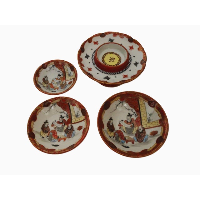 I've had this set for a good long time displayed in my collection. It is perfect for the period with no chips or...