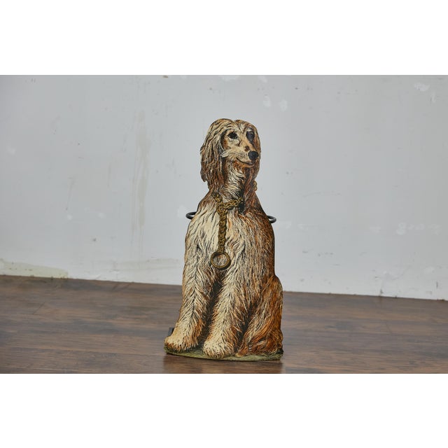 19th Century Victorian 19th Century English Cast Iron Dog Umbrella Stand – Entryway Accent For Sale - Image 5 of 12