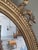 19th Century Napoleon III French Oval Gilded Mirror with Love Knot For Sale - Image 8 of 14