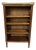 French Walnut Open Adjustable Library Bookcase, 1910 For Sale