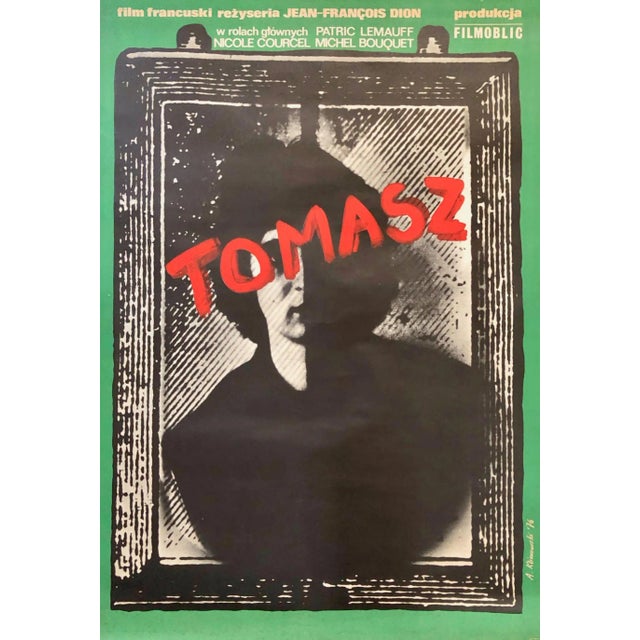 Polish Movie Poster Thomas by A Klimowski, 1975 For Sale