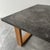 Vintage Belgian Slate and Oak Coffee Table, 1970s For Sale - Image 9 of 11