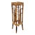 Vintage Mid-Century Bamboo Tortoise Shell Plant Stand For Sale