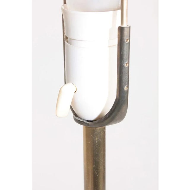 1960s Brass & Enamel Floor Lamp, 1960s For Sale - Image 5 of 7