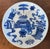 Antique 19th Century Chinese Blue and White Porcelain Dish or Small Plate Decorated in the Kangxi Manner With Auspicious Objects For Sale - Image 4 of 10